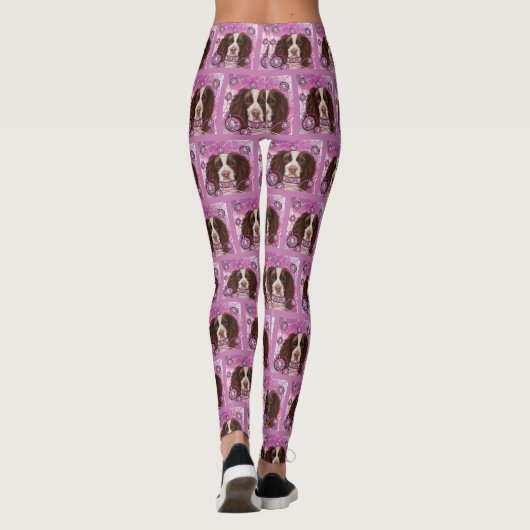 ENGELS SPRINGER SPANIEL LEGGINGS (Achterkant)