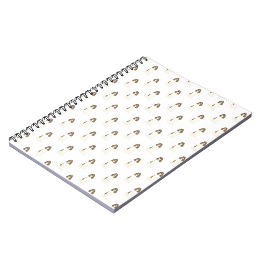 Engels Springer Spaniel (lever en wit) Notitieboek (Linkerzijde)