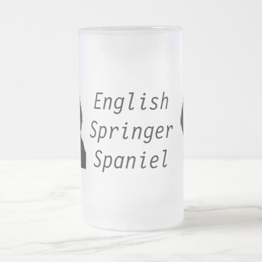 Engels Springer Spaniel Matglas Bierpul (Center)