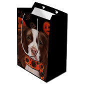 Engels Springer Spaniel Medium Cadeauzakje (Achterkant Gekanteld)