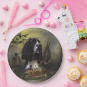 Engels Springer Spaniel met fazant Papieren Bordje (Feest)