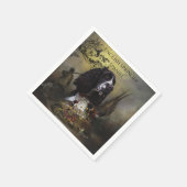 Engels Springer Spaniel met fazant Servet (Hoek)