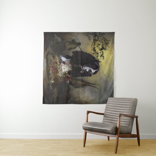 Engels Springer Spaniel met fazant Wandkleed (In Situ (horizontaal))