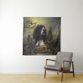 Engels Springer Spaniel met fazant Wandkleed (In situ)