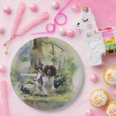 Engels Springer Spaniel Papieren Bordje (Feest)