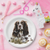 Engels Springer Spaniel Papieren Bordje (Feest)