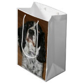 Engels Springer Spaniel Pet Foto Middelgrote Gift  Medium Cadeauzakje (Voorkant Gekanteld)