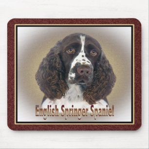 Engels Springer Spaniel-portret Muismat