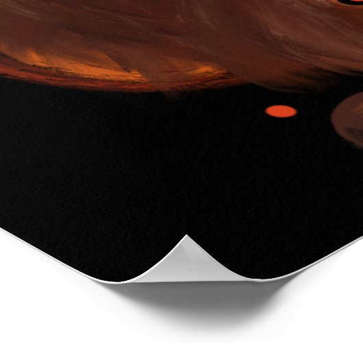 Engels Springer Spaniel Poster (Hoek)