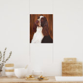 Engels Springer Spaniel Poster (Keuken)