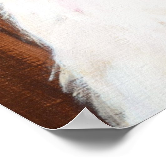 Engels Springer Spaniel Poster (Hoek)