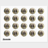 Engels Springer Spaniel Ronde Sticker (Vel)