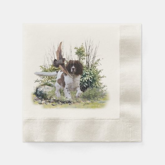 Engels Springer Spaniel Servet (Voorkant)