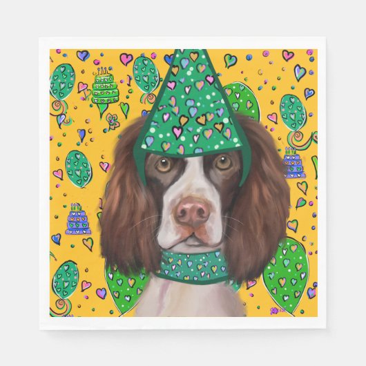 Engels Springer Spaniel Servet (Voorkant)