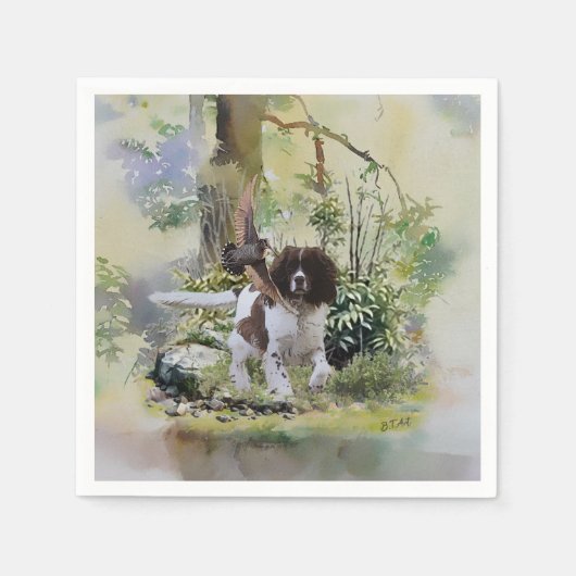 Engels Springer Spaniel Servet (Voorkant)