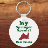 Engels Springer Spaniel Sleutelhanger (Voorkant)