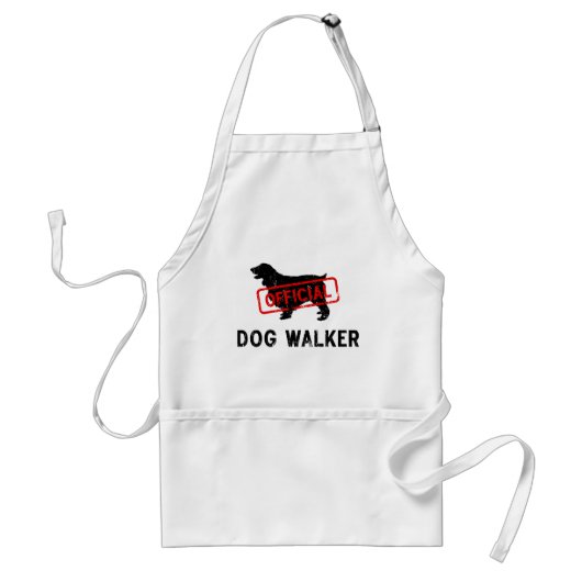 Engels Springer Spaniel Standaard Schort (Voorkant)