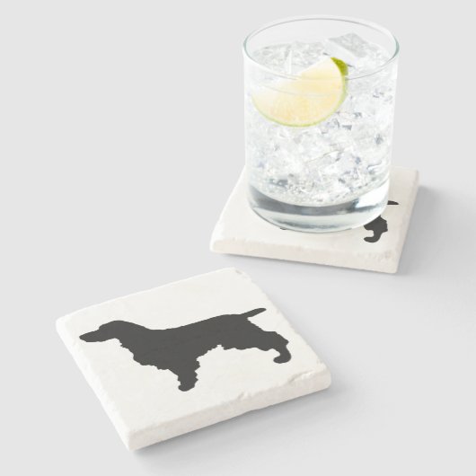 Engels Springer Spaniel Stenen Onderzetter (Zijkant)