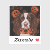 Engels Springer Spaniel Sticker (Vel)