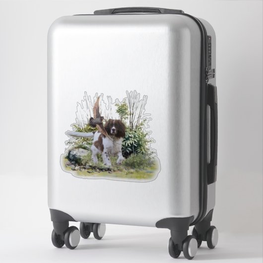 Engels Springer Spaniel Sticker (Koffer)