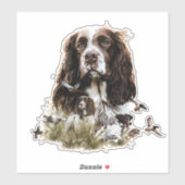 Engels Springer Spaniel Sticker (Vel)