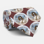 Engels Springer Spaniel Stropdas (Opgerold)