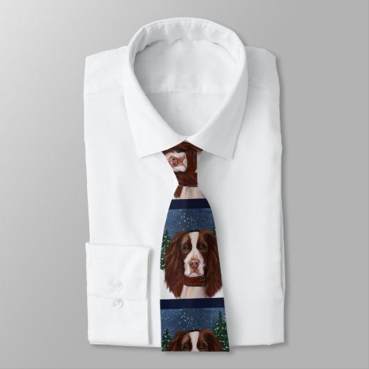 ENGELS SPRINGER SPANIEL STROPDAS (Gebonden)
