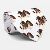 Engels Springer Spaniel Stropdas (Opgerold)