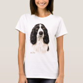 Engels Springer Spaniel T-shirt (Voorkant)