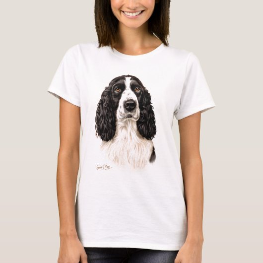 Engels Springer Spaniel T-shirt (Voorkant)