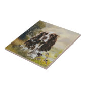 Engels Springer Spaniel Tegeltje (Zijkant)