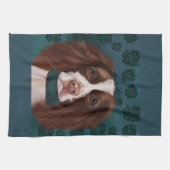 Engels Springer Spaniel Theedoek (Horizontaal)