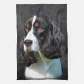 Engels Springer Spaniel Theedoek (Verticaal)