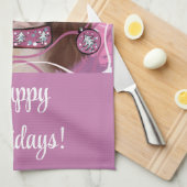 ENGELS SPRINGER SPANIEL THEEDOEK (Quarter Fold)