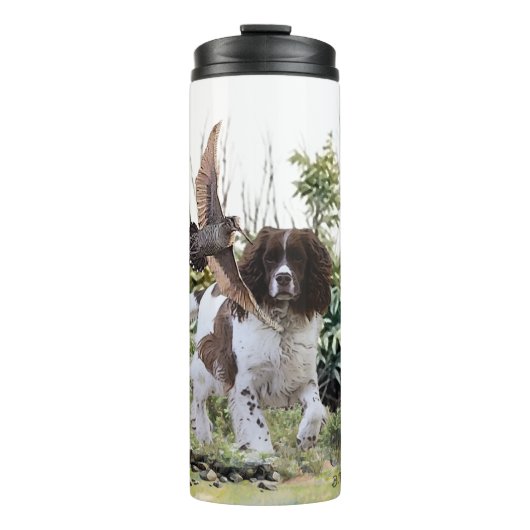 Engels Springer Spaniel Thermosbeker (Voorkant)