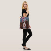 ENGELS SPRINGER SPANIEL TOTE BAG (Op model)