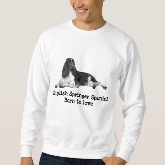 Engels Springer Spaniel Unisex Sweatshirt (Voorkant)