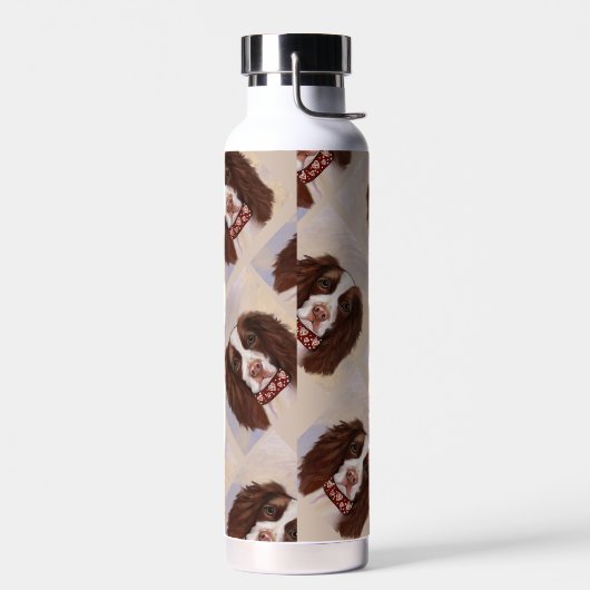 Engels Springer Spaniel Waterfles (Links)
