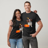 Engels Springer Spaniel Witch Hat Halloween Dog C T-shirt (Unisex)