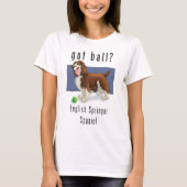 Engels Springer Spaniel Women's Shirt (Voorkant)