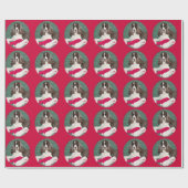 Engels Springer Spaniel Wrapping Paper Cadeaupapier (Vlak)