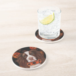 Engels Springer Spaniel Zandsteen Onderzetter