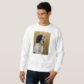 engels springerspaniel in tarwe.png trui (Voorkant volledig)