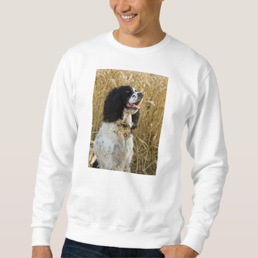 engels springerspaniel in tarwe.png trui (Voorkant)