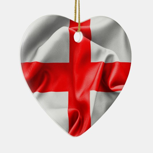 Engels St Georges Cross Flag Keramisch Ornament (Rechts)