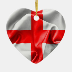 Engels St Georges Cross Flag Keramisch Ornament