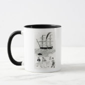 Engels Steamship in Canton, 1840 Mok (Links)