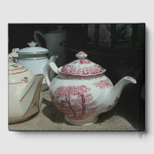  Engels Teapot Guesthouse Guest Book Gastenboek (Achterkant)