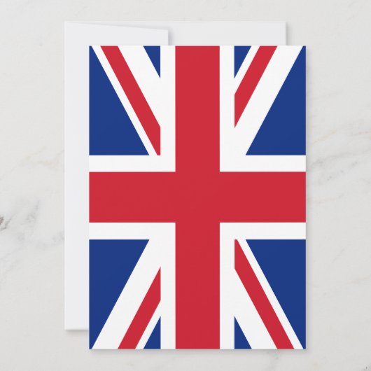 Engels thema 30ste verjaardagsfeest kaart (Achterkant)