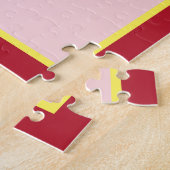 Engels Trifle Fruit Custard Dessert British Food Legpuzzel (Zijkant)